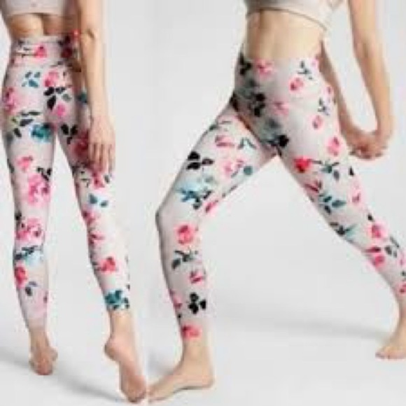 Athleta Elation 7/8 floral legging size small ❤️ - Picture 3 of 6